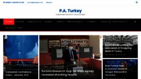 What Paturkey.com website looked like in 2021 (3 years ago)