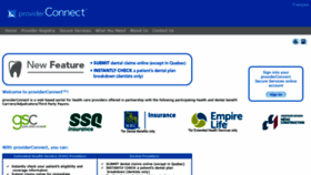What Providerconnect.ca website looked like in 2021 (4 years ago)