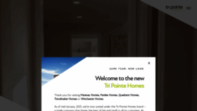 What Pardeehomes.com website looked like in 2021 (3 years ago)
