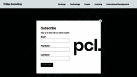 What Phillipsconsulting.net website looked like in 2021 (4 years ago)