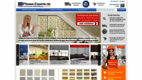 What Plissee-experte.de website looked like in 2021 (3 years ago)