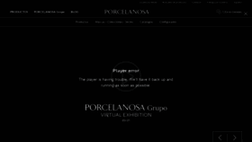 What Porcelanosa.com website looked like in 2021 (3 years ago)