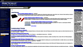 What Practicallynetworked.com website looked like in 2021 (3 years ago)