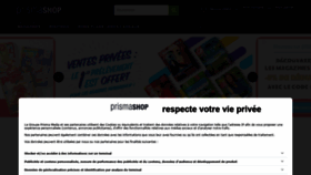 What Prismashop.fr website looked like in 2021 (3 years ago)