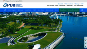 What Pub.gov.sg website looked like in 2021 (3 years ago)