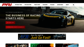 What Performanceracing.com website looked like in 2021 (3 years ago)