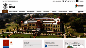 What Patna.nic.in website looked like in 2021 (3 years ago)