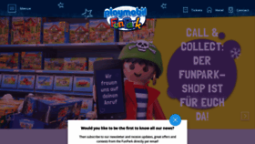 What Playmobil-funpark.de website looked like in 2021 (5 years ago)