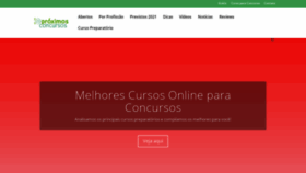 What Proximosconcursos.com website looked like in 2021 (3 years ago)