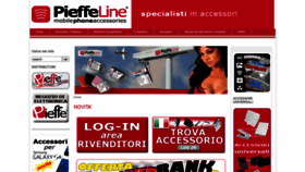 What Pieffeline.com website looked like in 2021 (3 years ago)