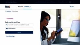 What Patientkeepercareers.com website looked like in 2021 (3 years ago)