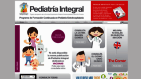 What Pediatriaintegral.es website looked like in 2021 (3 years ago)
