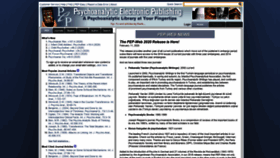 What Pep-web.org website looked like in 2021 (4 years ago)