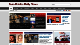 What Pasoroblesdailynews.com website looked like in 2021 (3 years ago)
