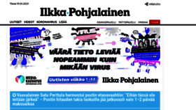 What Pohjalainen.fi website looked like in 2021 (3 years ago)