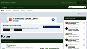 What Poezja.org website looked like in 2021 (3 years ago)
