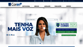 What Portalcoren-rs.gov.br website looked like in 2021 (3 years ago)