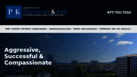 What Pilchmankay.com website looked like in 2021 (3 years ago)