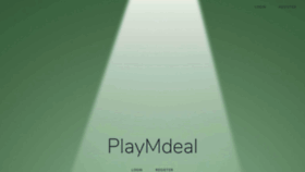 What Playmdeal.com website looked like in 2021 (3 years ago)