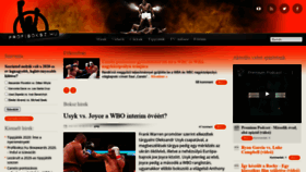 What Profiboksz.hu website looked like in 2021 (3 years ago)