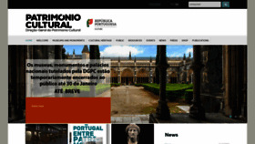What Patrimoniocultural.gov.pt website looked like in 2021 (3 years ago)