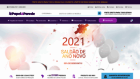 What Papeleparede.com.br website looked like in 2021 (3 years ago)