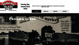 What Panamaglass.com website looked like in 2021 (3 years ago)