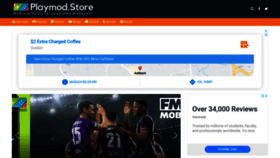 What Playmod.store website looked like in 2021 (3 years ago)