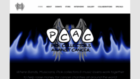 What Pickcollectorsagainstcancer.com website looked like in 2021 (3 years ago)