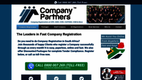 What Ptycompanyregistration.co.za website looked like in 2021 (3 years ago)