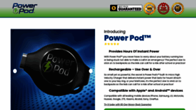 What Powerpodshop.com website looked like in 2021 (3 years ago)