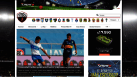 What Prensafutbol.cl website looked like in 2021 (3 years ago)