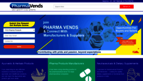 What Pharmavends.com website looked like in 2021 (3 years ago)
