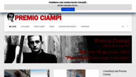 What Premiociampi.it website looked like in 2021 (3 years ago)