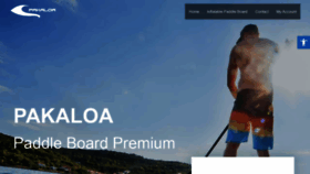 What Pakaloa.com website looked like in 2021 (3 years ago)