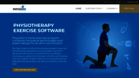 What Physiotec.ca website looked like in 2021 (3 years ago)