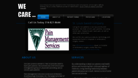 What Painmanagementservices.net website looked like in 2021 (3 years ago)