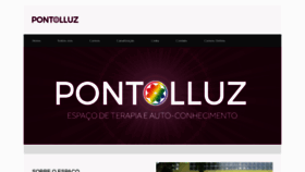 What Pontolluz.com.br website looked like in 2021 (3 years ago)