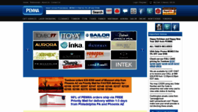 What Penwa.com website looked like in 2021 (3 years ago)