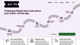 What Pretix.eu website looked like in 2021 (3 years ago)