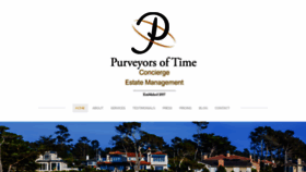 What Purveyorsoftime.com website looked like in 2021 (3 years ago)
