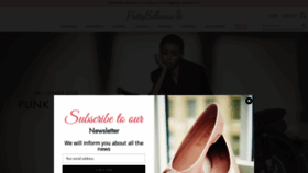 What Prettyballerinas.com website looked like in 2021 (3 years ago)