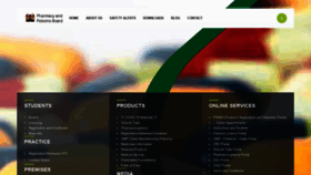 What Pharmacyboardkenya.org website looked like in 2021 (3 years ago)