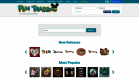 What Pintradingdb.com website looked like in 2021 (3 years ago)