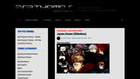 What Ps3-themes.com website looked like in 2021 (3 years ago)
