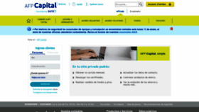 What Privado.afpcapital.cl website looked like in 2021 (3 years ago)