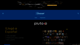 What Paramountnetwork.es website looked like in 2021 (3 years ago)