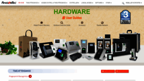 What Product.fingertec.com website looked like in 2021 (3 years ago)