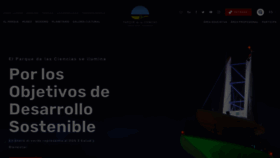 What Parqueciencias.com website looked like in 2021 (3 years ago)