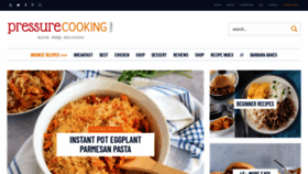 What Pressurecookingtoday.com website looked like in 2021 (3 years ago)